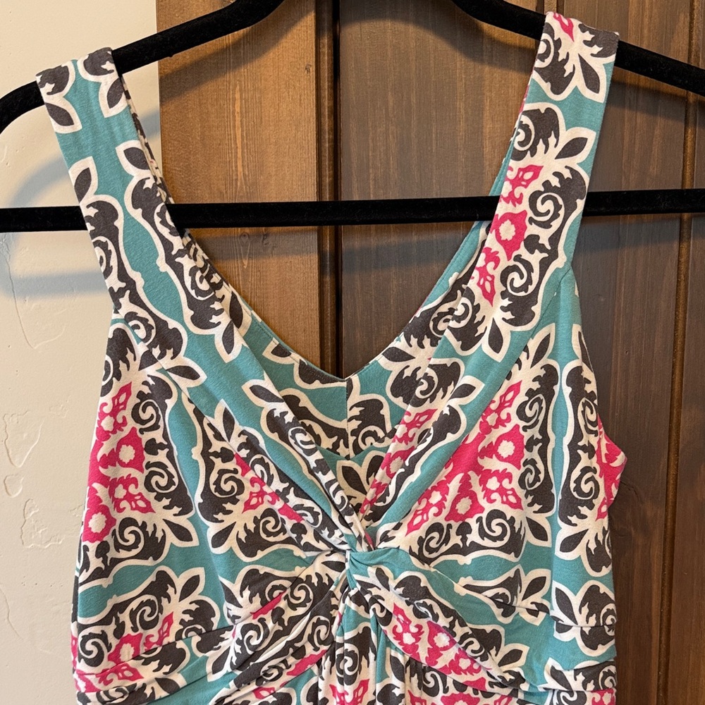 Boden Multicolor Patterned Maxi Dress - Picture 3 of 9